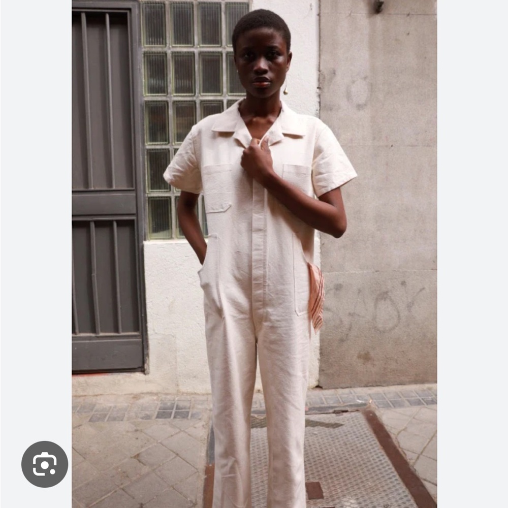 Caron Callahan Crawford jumpsuit